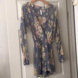 Beautiful floral romper